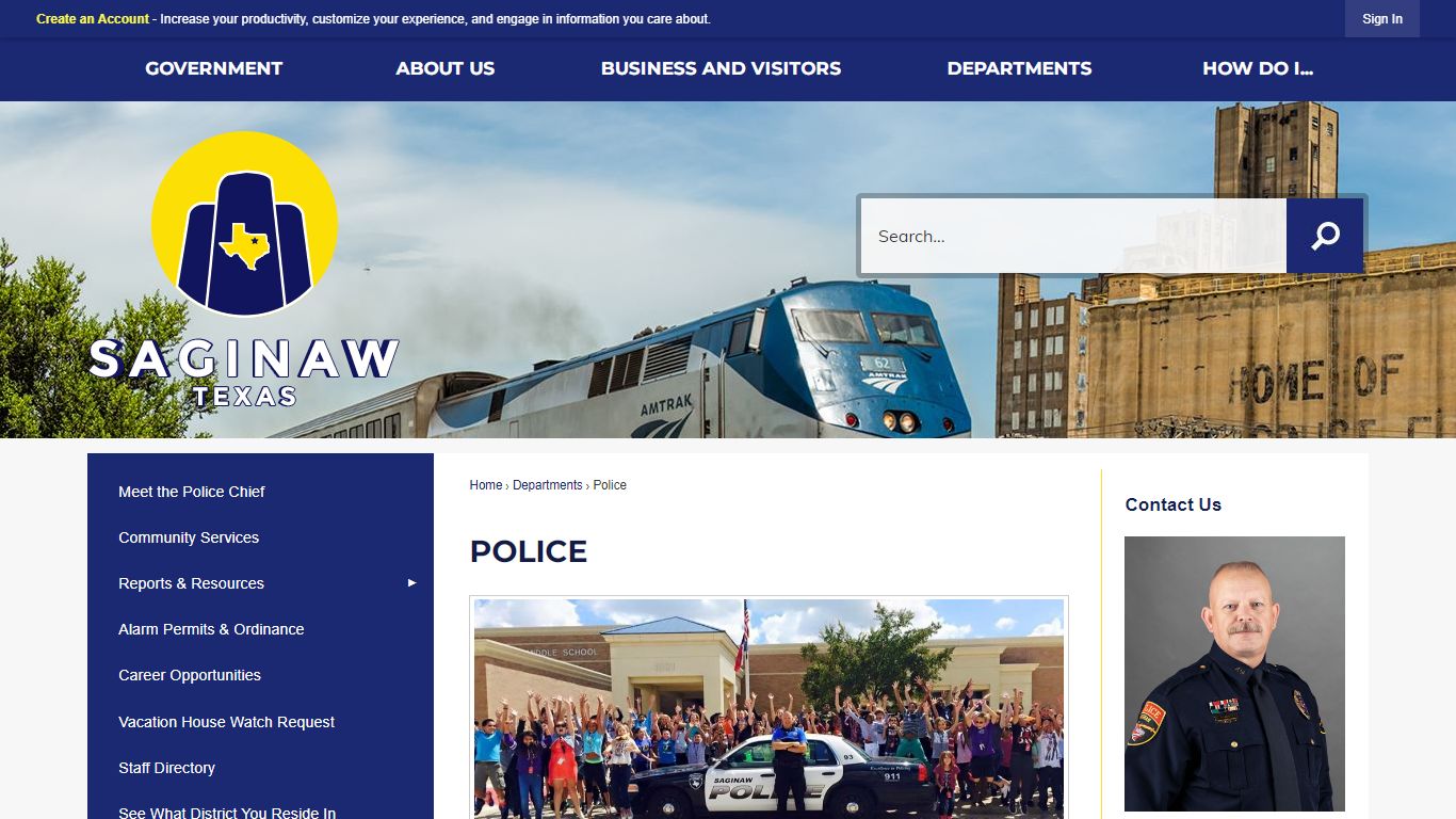 Police | Saginaw, TX - Official Website